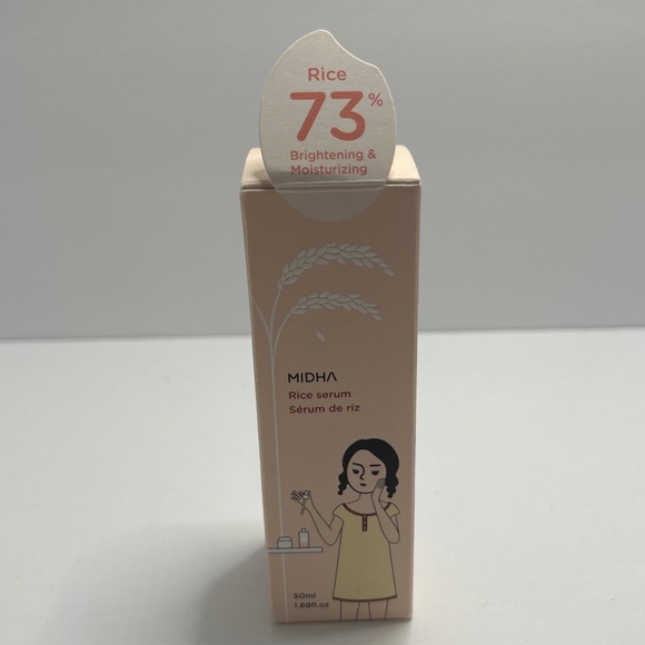 🍀 Midha 🍀 Rice Serum Beauty Face Skin Korea Brightening Moisturizing 🍀 2026 - Picture 1 of 2